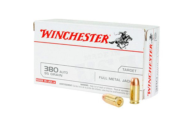 Winchester USA 380 Handgun Ammunition